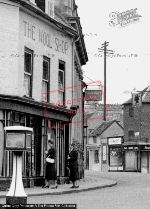 Photo of Beccles, The Wool Shop, Exchange Square c.1955