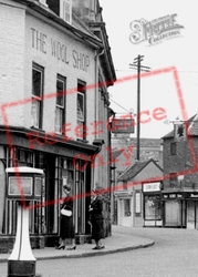The Wool Shop, Exchange Square c.1955, Beccles