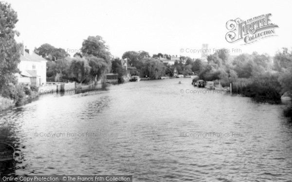 Photo of Beccles, View From The Bridge c.1965
