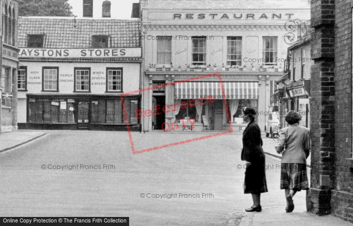 Photo of Beccles, Waiting For Friends, New Market c.1960