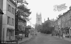 Church Hil And St George's Church 1948, Beckenham