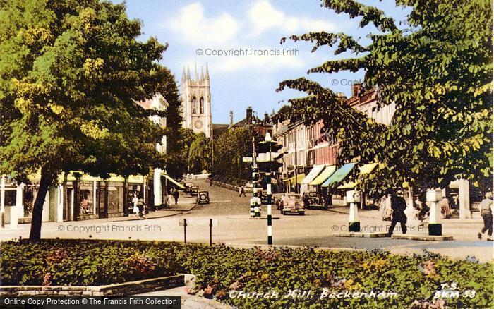 Photo of Beckenham, Church Hill c.1955