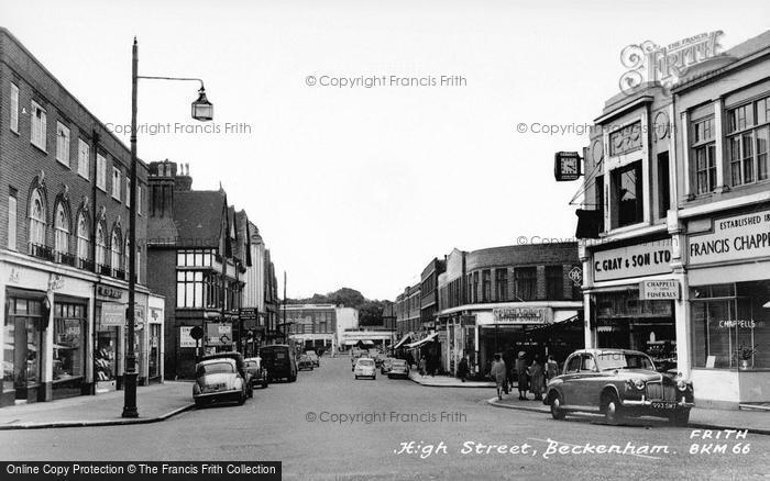 Photo of Beckenham, High Street c.1960