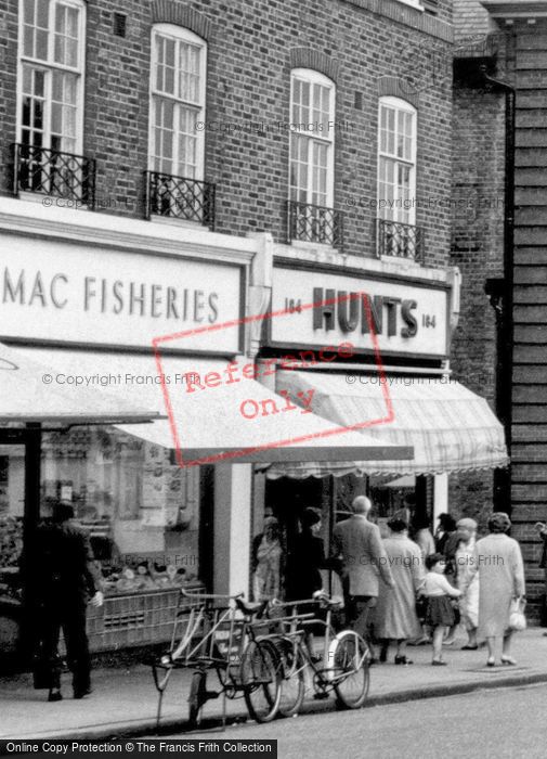 Photo of Beckenham, High Street, Delivery Bikes c.1960