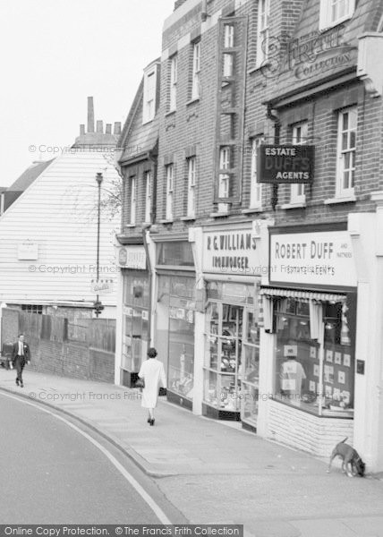 Photo of Beckenham, High Street Shops 1967