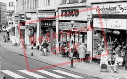 High Street Shops c.1965, Beckenham
