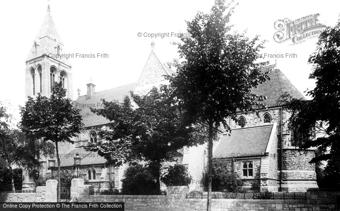 Photo of Beckenham, Holy Trinity Church, Lennard Road 1899