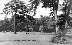 Kelsey Park c.1950, Beckenham