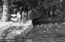 Beckenham, Kelsey Park, the Lake 1949