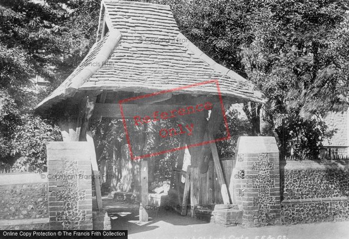 Photo of Beckenham, Parish Church Lychgate 1899