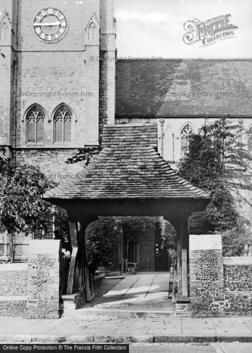 Photo of Beckenham, The 13th Century Lychgate c.1950