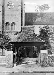 The 13th Century Lychgate c.1950, Beckenham