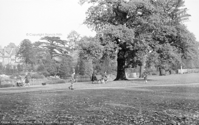 Photo of Beckenham, The Park c.1948