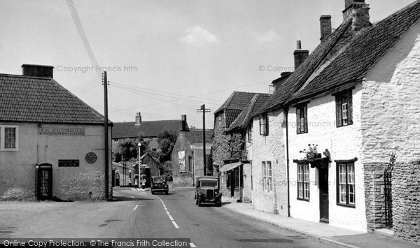 Photo of Beckington, The Village c.1950