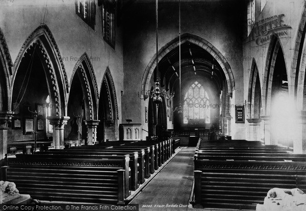 Photo of Bedale, Church Interior 1896