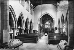 Church Interior 1908, Bedale