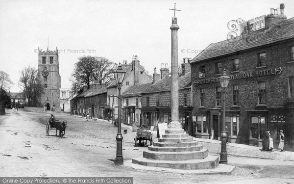 Photo of Bedale, Market Cross 1908
