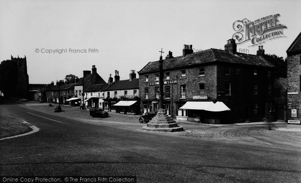 Photo of Bedale, Market Cross c.1955