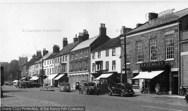 Photo of Bedale, Market Cross c.1955