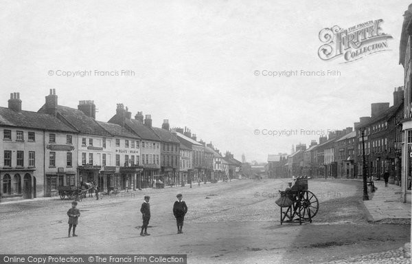 Photo of Bedale, Market Place 1908