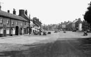 North End And Market Cross c.1955, Bedale