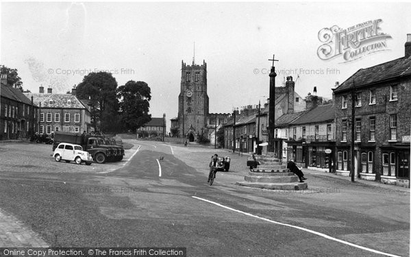 Photo of Bedale, Northend c.1955