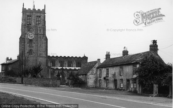 Photo of Bedale, St Gregory's Church And Chantry House c.1955