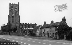 St Gregory's Church And Chantry House c.1955, Bedale