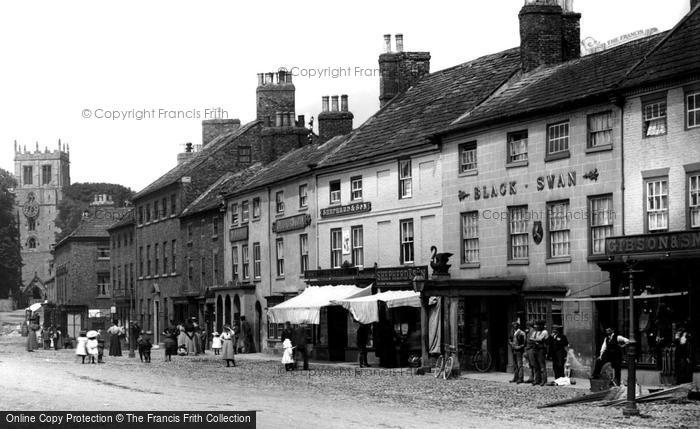 Photo of Bedale, The Black Swan 1896