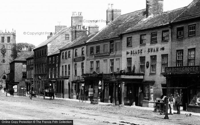 Photo of Bedale, The Black Swan  1908