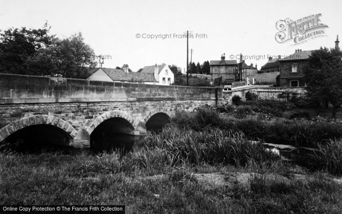 Photo of Bedale, The Bridge c.1955