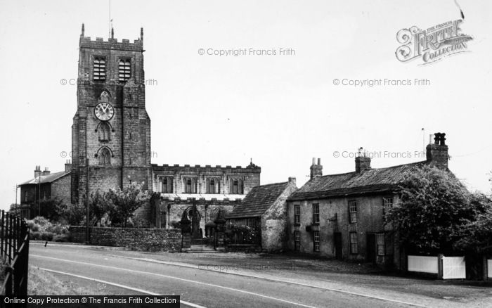 Photo of Bedale, The Church And Chantry House c.1960