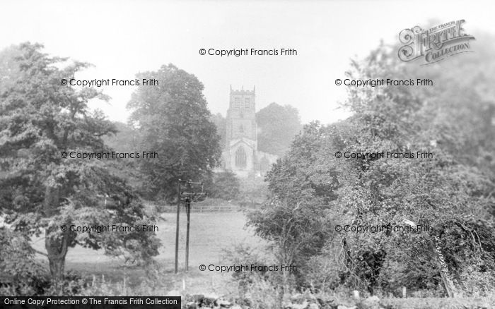 Photo of Bedale, The Church From Anglo c.1955