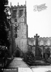 The Parish Church c.1955, Bedale