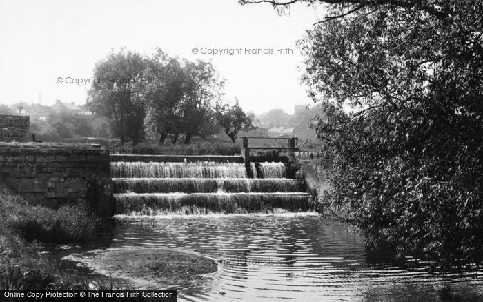Photo of Bedale, The Weir c.1955