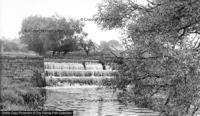 Photo of Bedale, The Weir c.1955