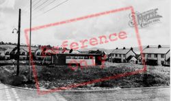 Garth View And Library c.1960, Beddau