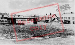 Garth View And Library c.1960, Beddau