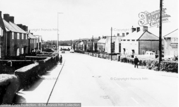 Photo of Beddau, Gwaunmiskin  Road c.1960