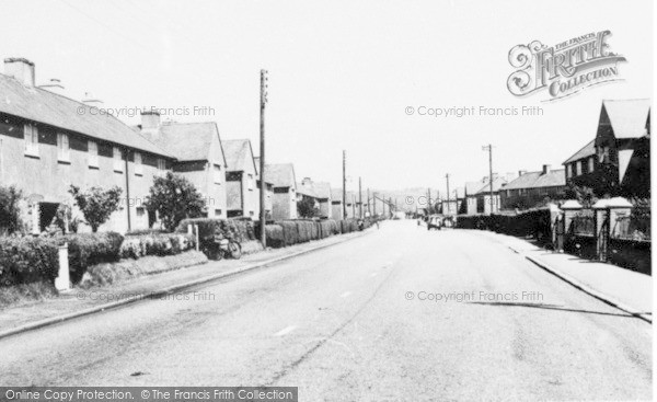 Photo of Beddau, Llantrissant Road c.1955