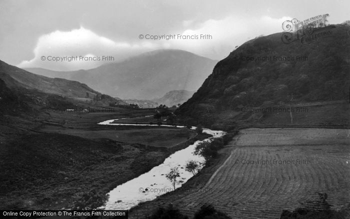 Photo of Beddgelert, A View Of The Pass c.1935