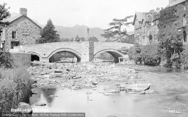 Photo of Beddgelert, Bridge c.1900
