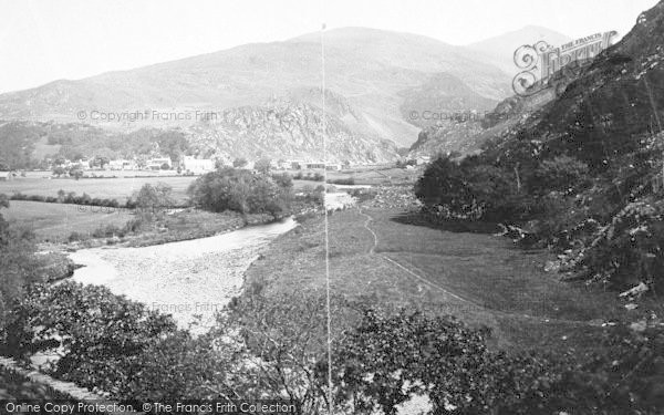 Photo of Beddgelert, From The Pass 1889