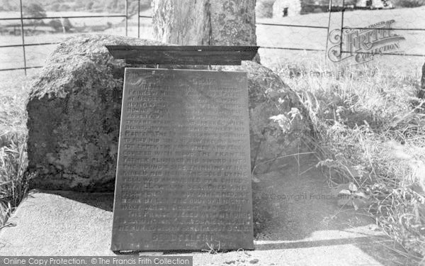 Photo of Beddgelert, Gelert's Grave 1931