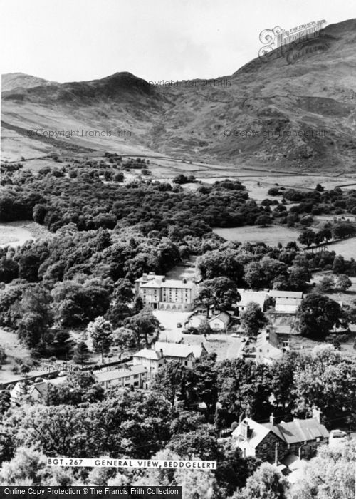Photo of Beddgelert, General View c.1960