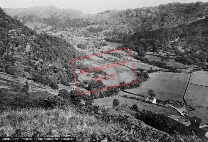 Photo of Beddgelert, Gwynant Valley 1931
