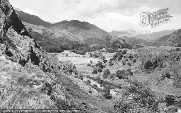 Photo of Beddgelert, Gwynant Valley c.1960