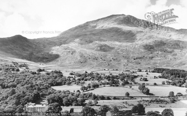 Photo of Beddgelert, Moel Hebog c.1960