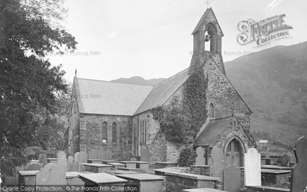 Photo of Beddgelert, Parish Church c.1930