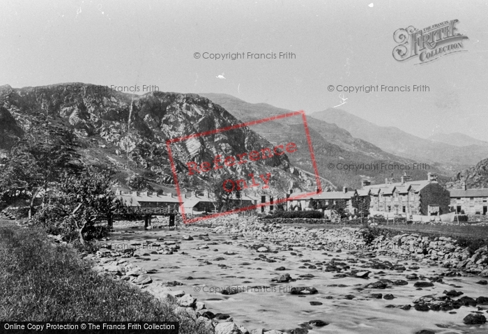 Photo of Beddgelert, River And Gwynant Valley 1889